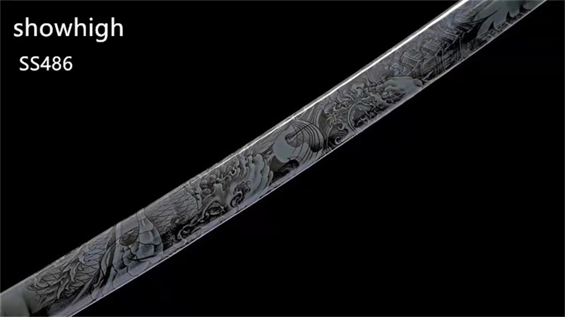 Handmade evil dragon katana  Swords ss486