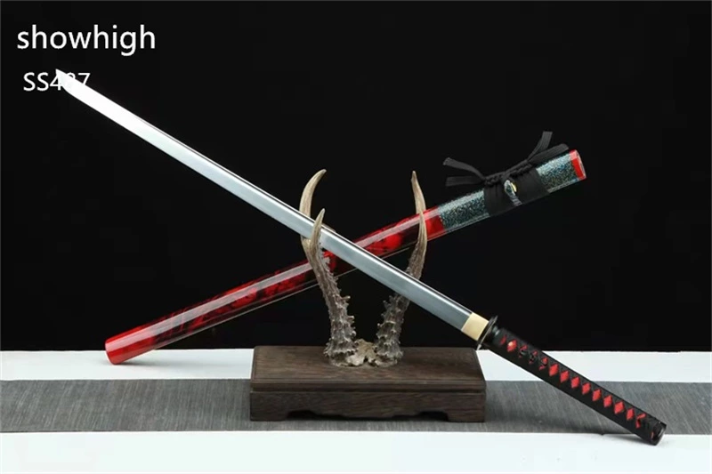 Handmade carbon steel katana Swords ss487