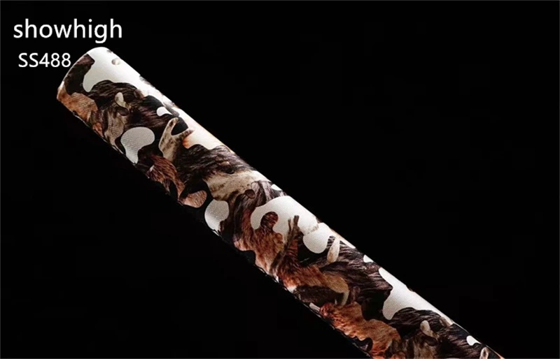 Handmade carbon steel camouflage Swords ss488