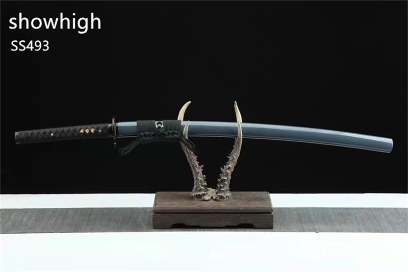 Handmade carbon steel real hamon katana  Swords ss493