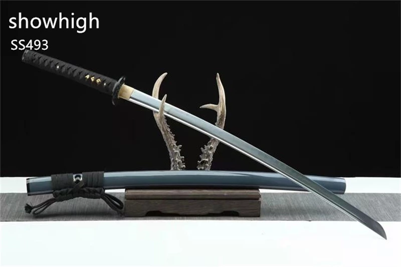 Handmade carbon steel real hamon katana  Swords ss493