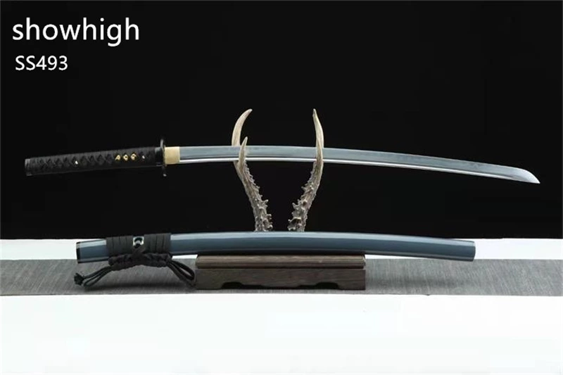 Handmade carbon steel real hamon katana  Swords ss493