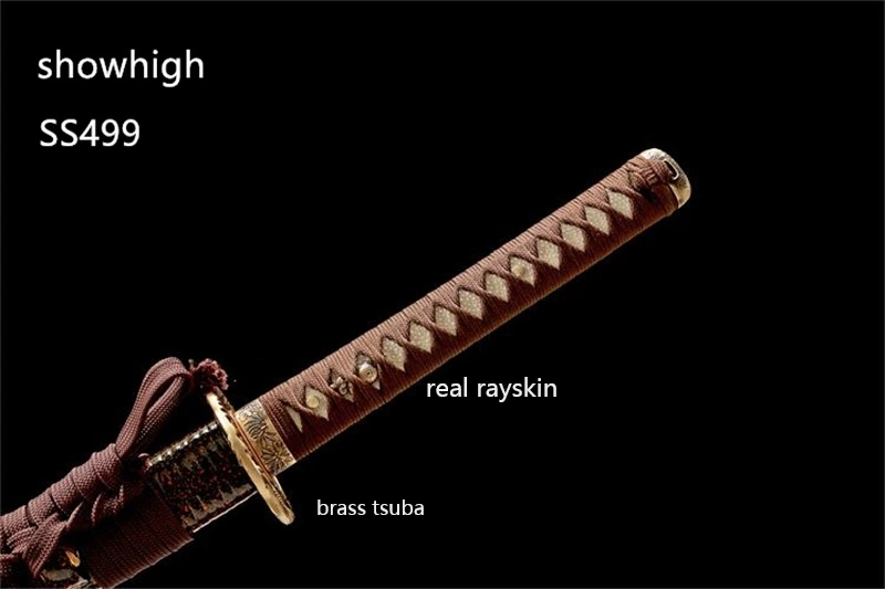 Handmade T10 real hamon katana Swords ss499