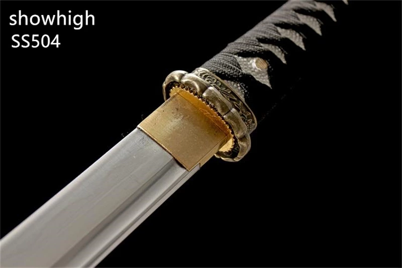 Handmade black wakizashi Swords ss504