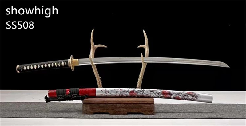 Handmade rose katana Swords ss508