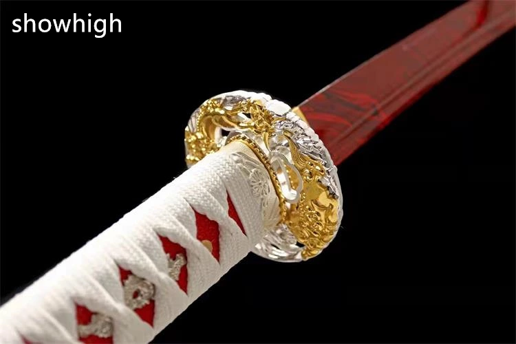 Handmade  flame katana  Swords ss510