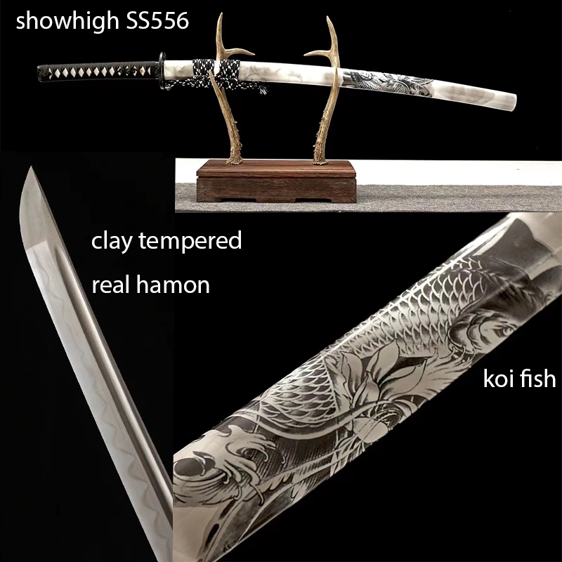 Handmade koifish katana Swords ss556