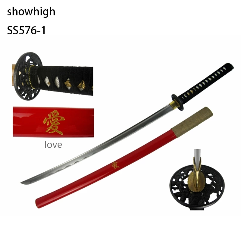 Handmade love katana Swords ss576