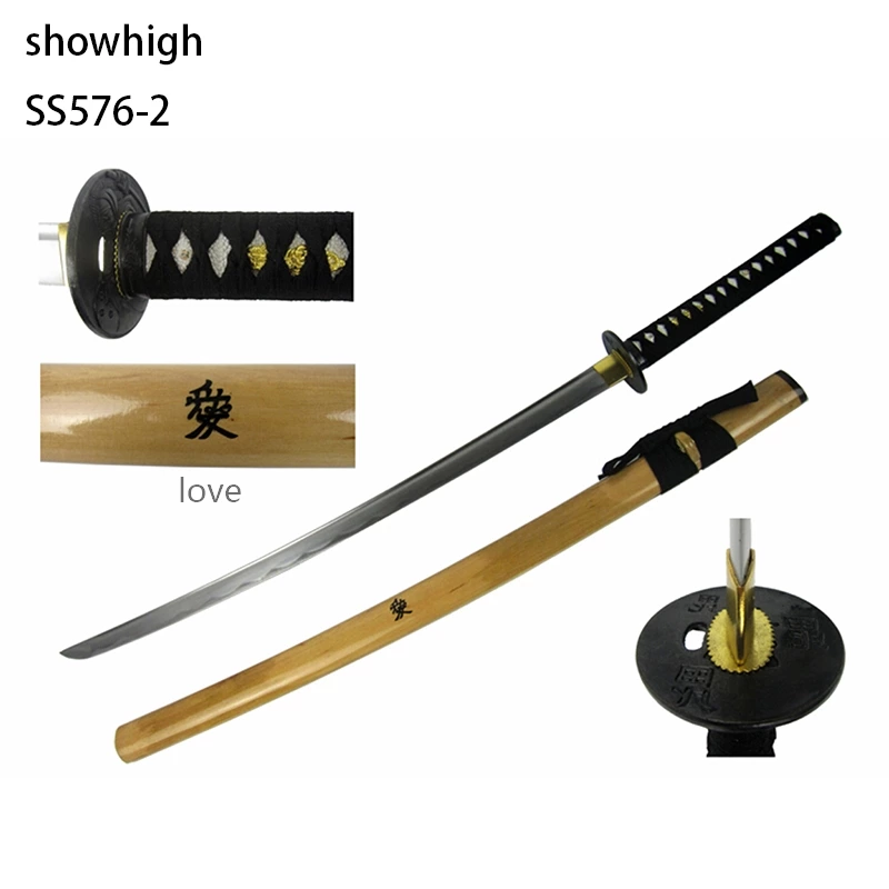 Handmade love katana Swords ss576