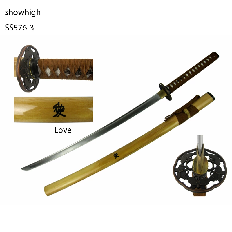 Handmade love katana Swords ss576