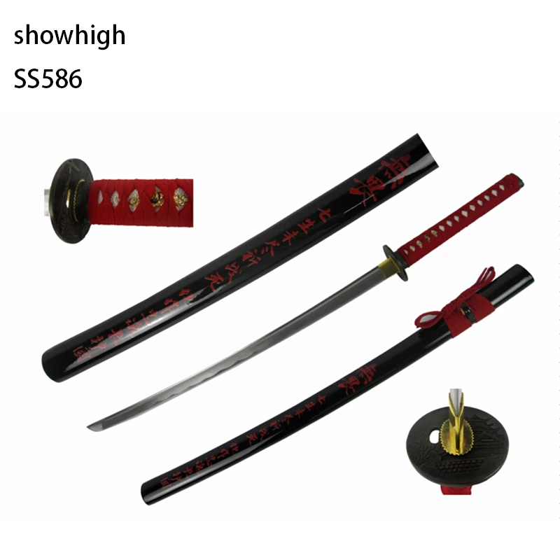 Handmade functional katana Swords ss586