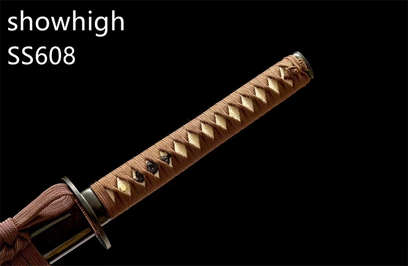 Handmade T10 real hamon katana Swords ss608