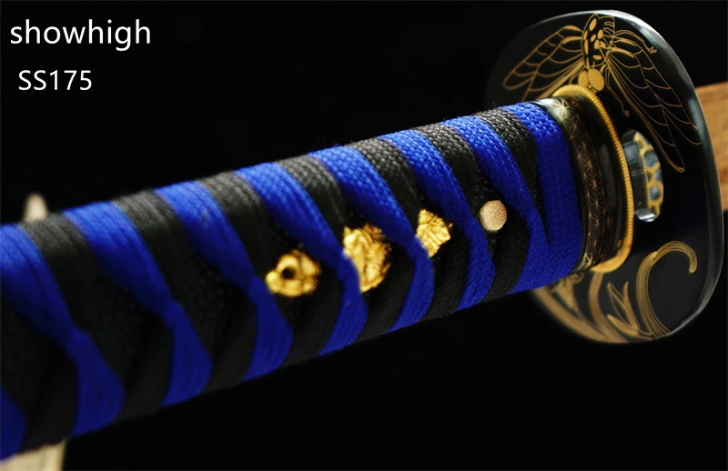 handmade high quality high carbon steel functional dragonfly katana sword ss175