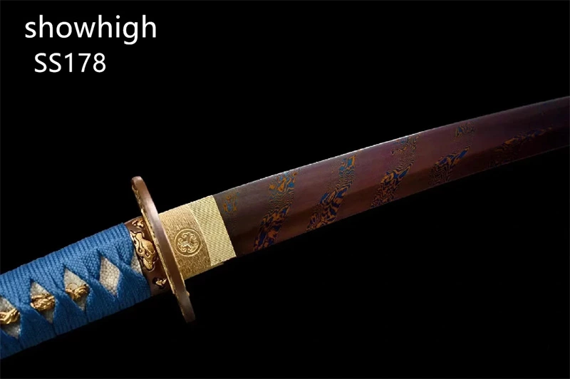 handmade high quality twisted  damascus  steel tanto  sword ss178