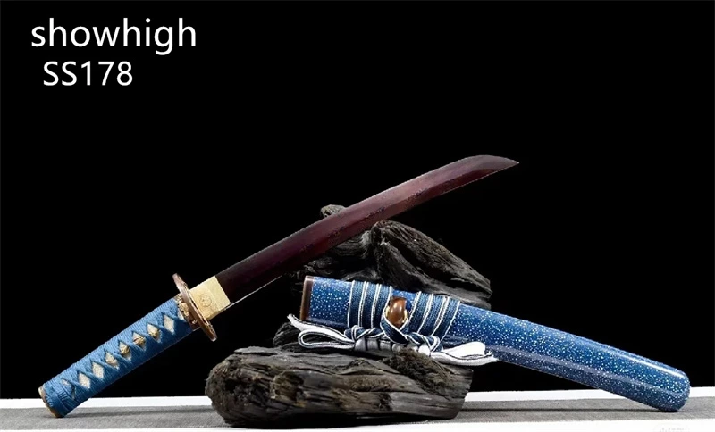 handmade high quality twisted  damascus  steel tanto  sword ss178