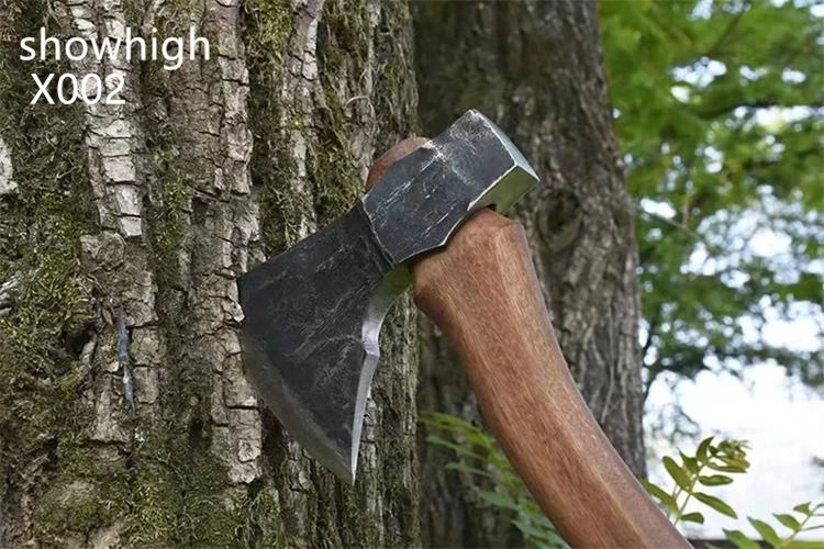 handmade high  carbon steel  felling axe tomahawk X002