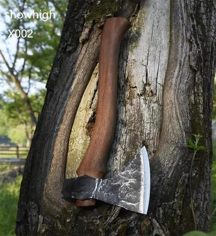 handmade high  carbon steel  felling axe tomahawk X002