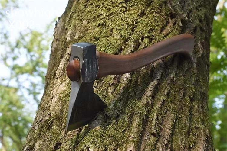 handmade high  carbon steel  felling axe tomahawk X002