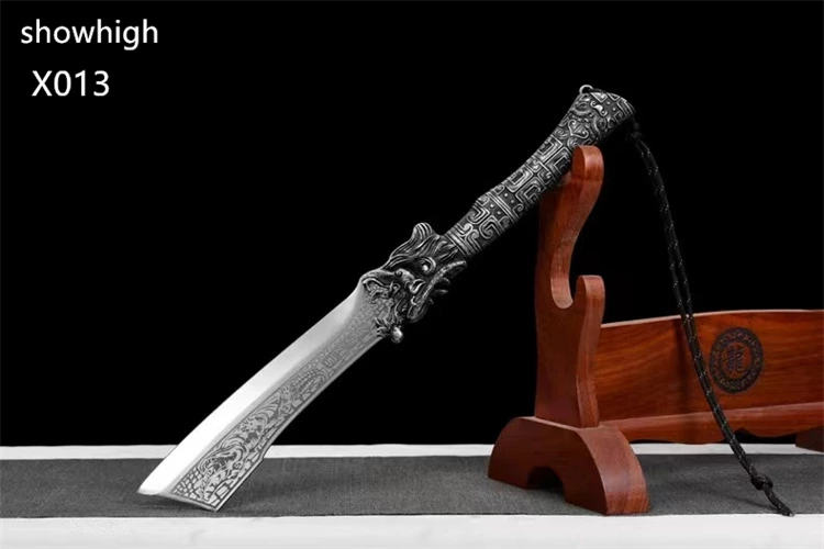 handmade high carbon steel crocodile sword X013