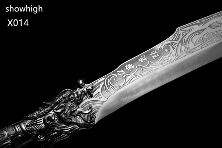 handmade high carbon steel shark sword X014