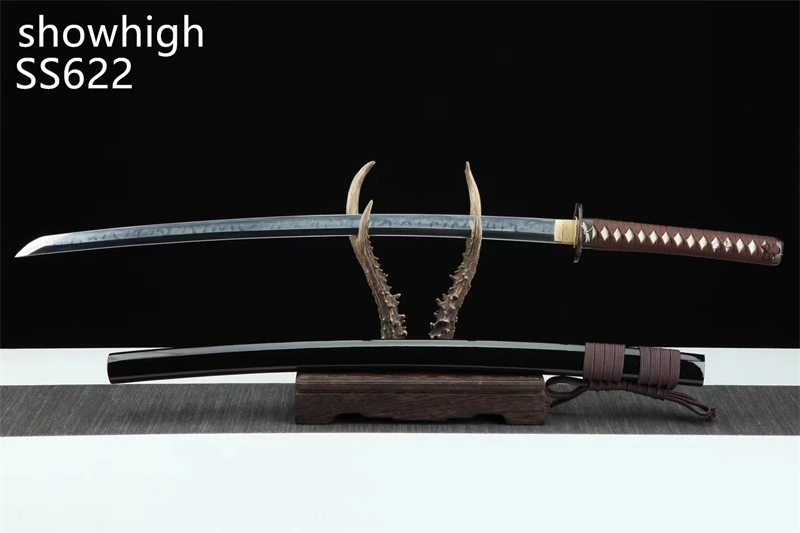 handmade high quality high carbon steel katana swords ss622