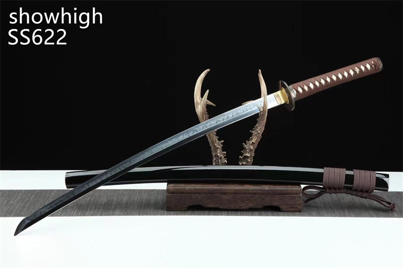 handmade high quality high carbon steel katana swords ss622