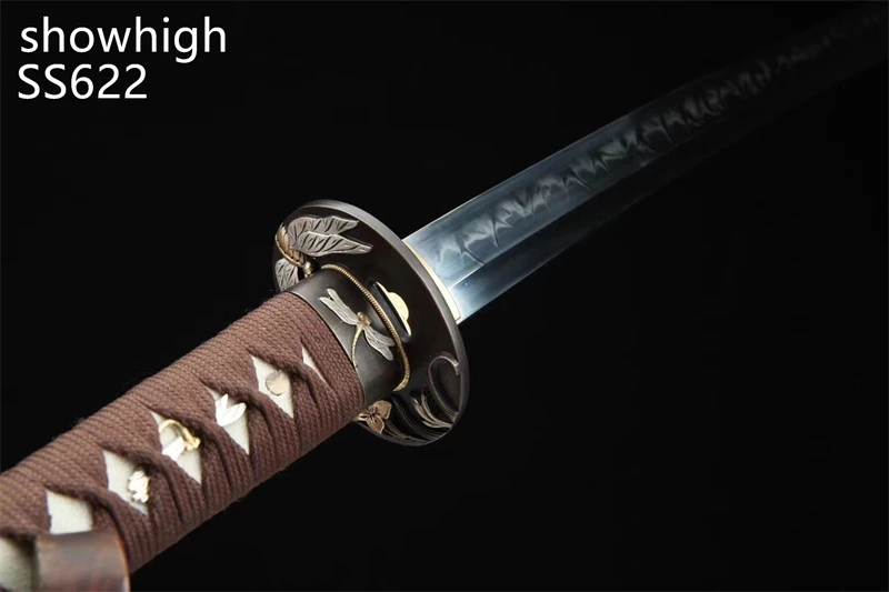 handmade high quality high carbon steel katana swords ss622