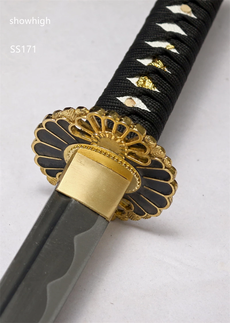 handmade functional carbon steel wakizashi sword ss171