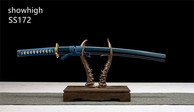 handmade  functional wakizashi dragon sword ss172