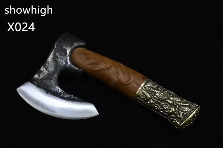 handmade high carbon steel battleaxe tomahawk hatchet X024