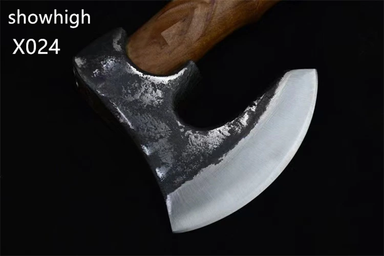 handmade high carbon steel battleaxe tomahawk hatchet X024