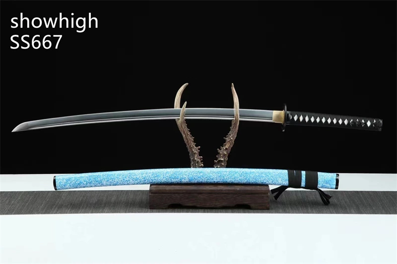 handmade carbon steel katana sword ss667