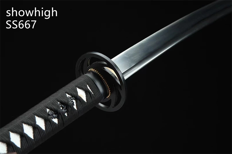 handmade carbon steel katana sword ss667