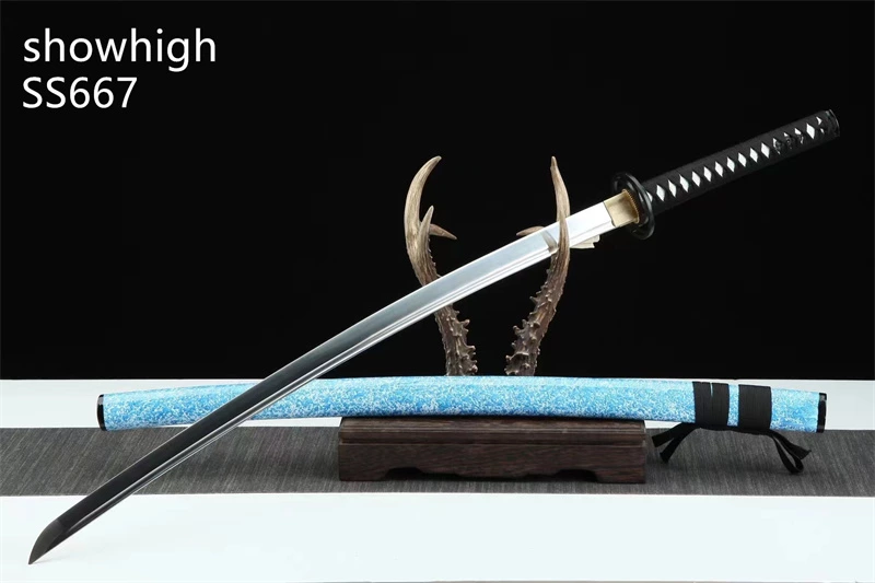 handmade carbon steel katana sword ss667