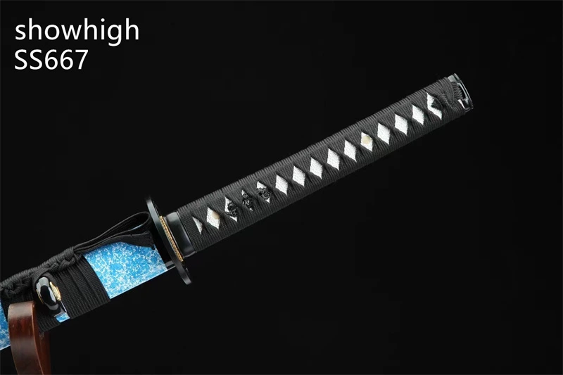 handmade carbon steel katana sword ss667