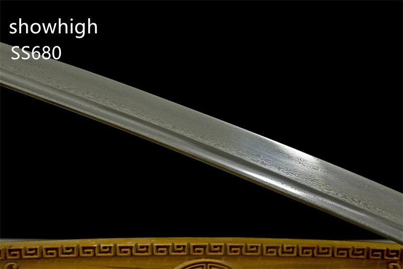 handmade functional damascus katana sword SS680