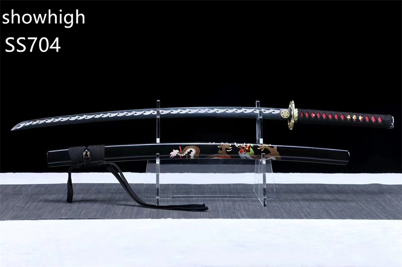 handmade dragon katana sword ss704