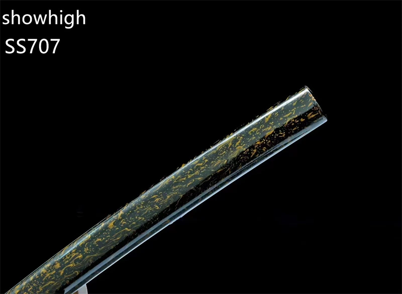 handmade high quality twisted damascus katana sword ss707