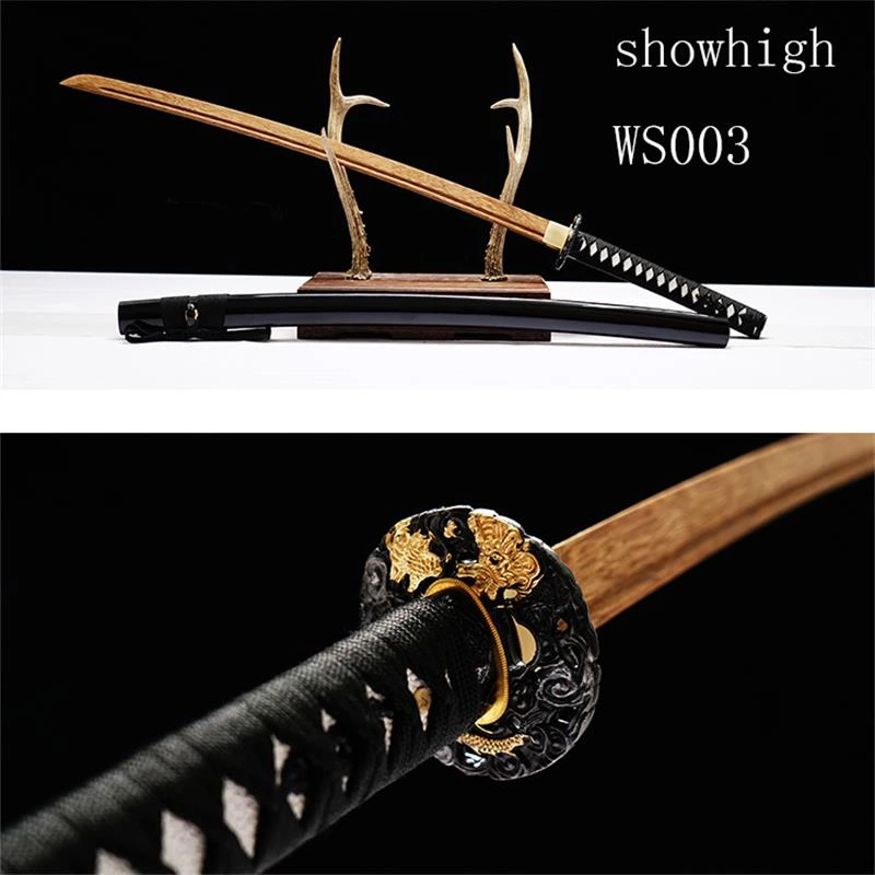 high quality rosewood katana sword WS003