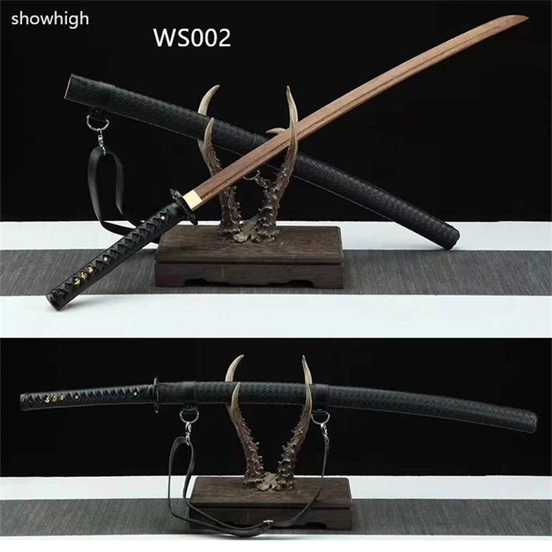 high quality rosewood  katana sword WS002