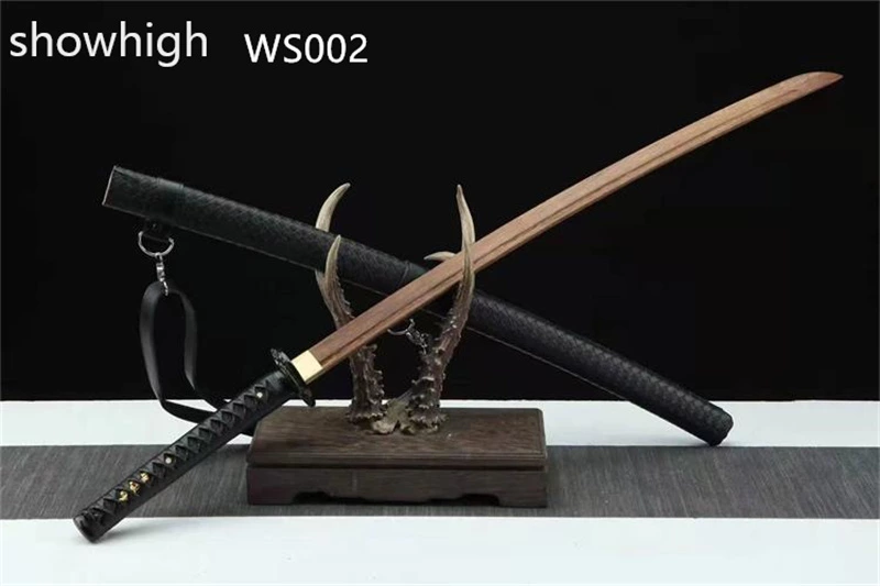 high quality rosewood  katana sword WS002