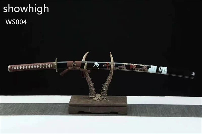 high quality dragon rosewood katana sword WS004