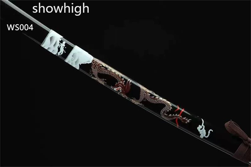 high quality dragon rosewood katana sword WS004