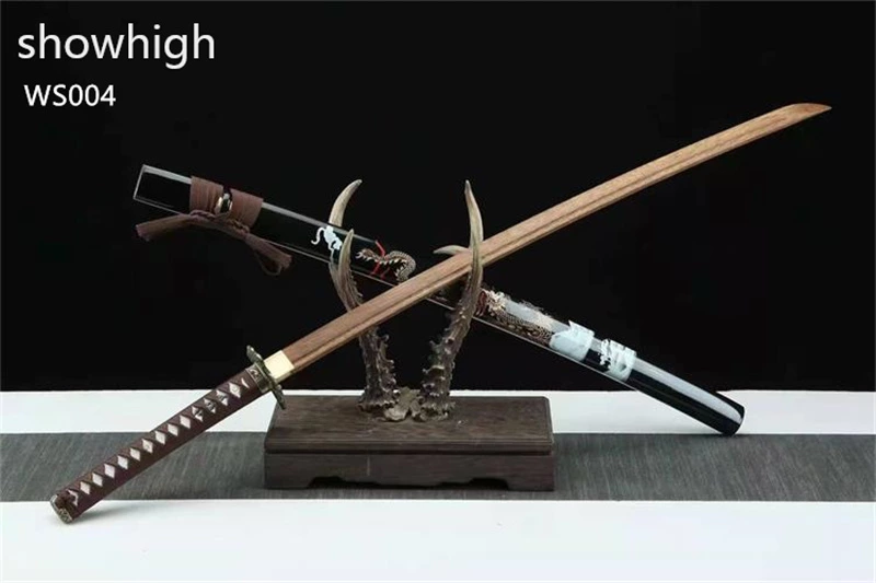 high quality dragon rosewood katana sword WS004