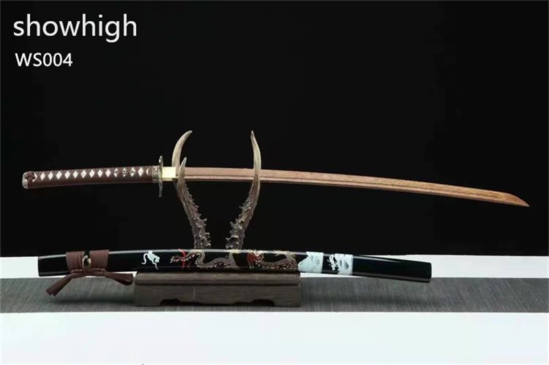 high quality dragon rosewood katana sword WS004