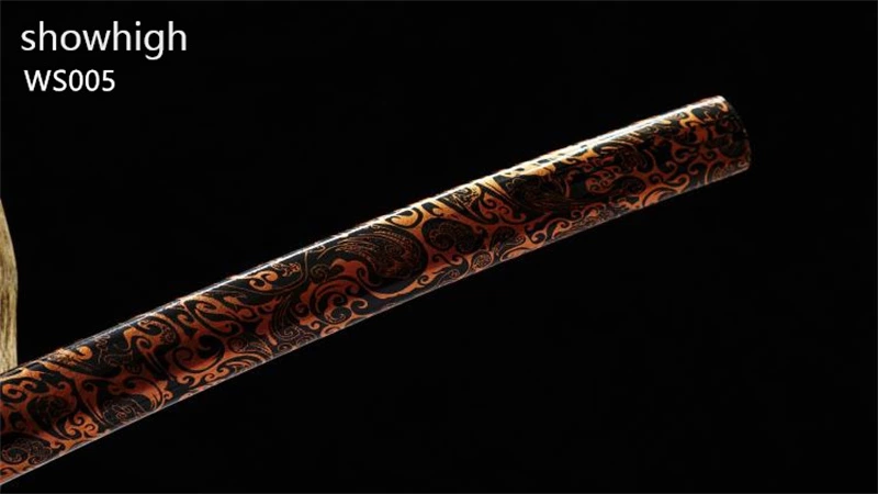 high quality rosewood  katana sword practice sword WS005