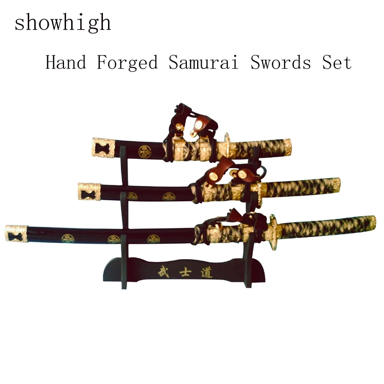 handmade samurai swords set SS201