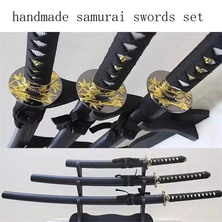 Handmade samurai Swords set SS003