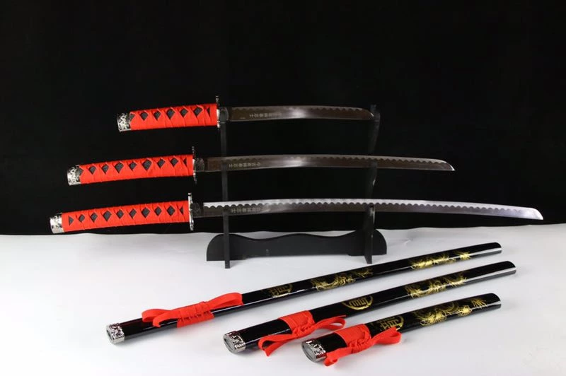 dragon samurai swords set WSD056