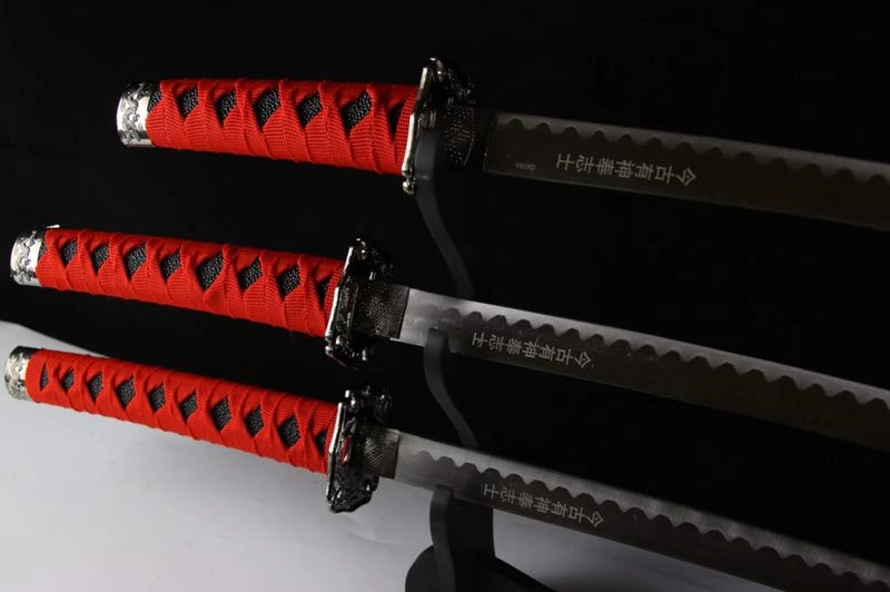 dragon samurai swords set WSD056